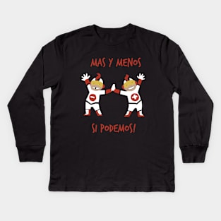 Mas Y Menos Kids Long Sleeve T-Shirt